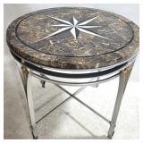 Butler Specialty Inlaid Top Counter Table