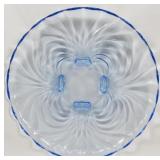 Cambridge Blue Caprice Footed Bowl 14"