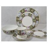 Mikasa "Satsuma Branch" China Set 61 Pcs