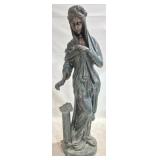 Bronze 62" Tall Lady Statue