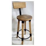 Butler Specialty Wood & Metal Bar Stool