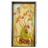 Mary Paul Wallace Falling Leaves Canvas Painting