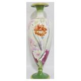 Monumental Limoges Hand Painted 16.5" Vase
