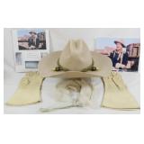 John Wayne - Hat, Scarf, and Gloves