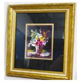 Original Floral by Anna Sandhu Ray 17x15.5"