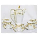 Noritake Porcelain Chocolate Set