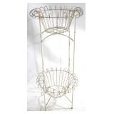 Metal Wire 2 Tier Planter - 45" x 20"