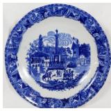 Blue & White Platter 3x18"
