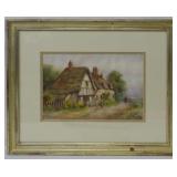 E. Morgan "Cottage" Watercolor 12x15