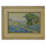 Eloise Polk McGill "Texas Bluebonnets"