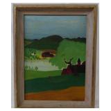 H.D. Meader  "Awareness" Oil on Canvas