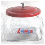Lance Glass Store Jar - 8.5" x 8.5" x 6"