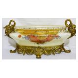 Large Swan Handle Centerpiece 11x23x12