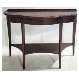 Alden Parkes Bowed Front Console Table