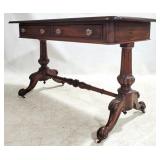 Mahogany Carved Window Table