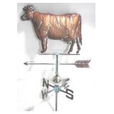 Copper Cow Weather Vane - 35" x 21"