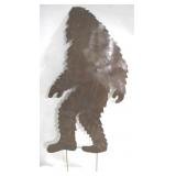 Bigfoot Metal Stake Decor - 58" x 32"