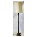 Signed Salem Brs. Metal 61" Floor Lamp