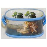 Decorated Porcelain Champagne Tub