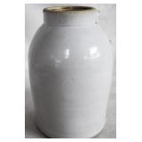 Stoneware Crock As Is (Broken Handle) 10.5"