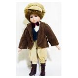 Porcelain Doll 17"