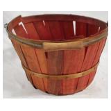 Vintage Apple Bucket - 12" x 8"