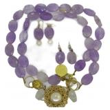 Necklace and Earrings