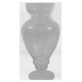 Large Pineapple Cut Glass Vase 12"