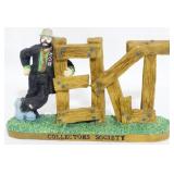 1997 Emmett Kelly Collectors Society Figurine 4"