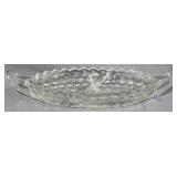 Fostoria American Divided Bowl 2x12x5.5"