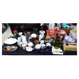 Table Lot of Items