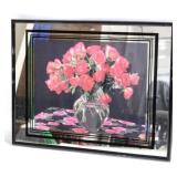 Framed Mirror Art 22 x 28