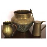 Brass items - 3pcs