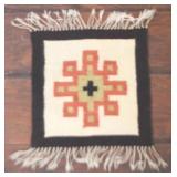 Native American Mat - 12" x 11"