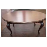 Wood Coffee Table - 19" x 28" x 38"