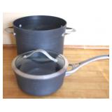 Set of Pots w / 1 Lid