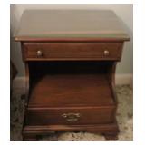 Taylor Jamestown Cherry Nightstand, 22 x 18 x 25