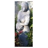 Outdoor Statue of Woman - 48" tall