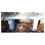 Concrete Bench - 17 x 47 x 19