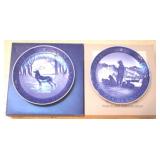 Royal Copenhagen Plates w / Boxes - 7.5" Round