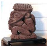 Carved Stone Statue - 7" Tall