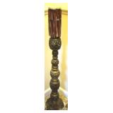 Candle stand w/ Candle - 44" tall