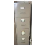 Metal File Cabinet - 52" x 25" x 15"