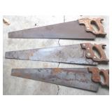 Lot of 3 Saws
