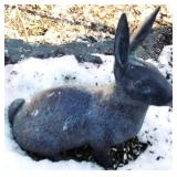 Metal Rabbit - 12 x 12