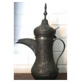 Metal Ewer - 12" tall