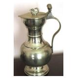 Silver Plated Pitcher - 10" tall