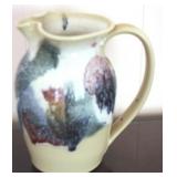 D.K. Art Pottery Pitcher - 9" tall