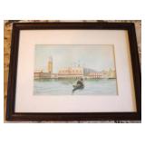 Framed Watercolor - 11 x 9