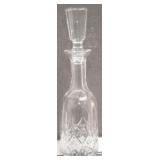 Crystal Decanter - 13.5" Tall